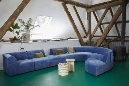 Stolik z kamionki kremowy HK living