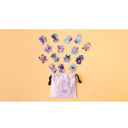 Dwustronne puzzle dla dzieci, Barcelona - Dzień i Noc Londji