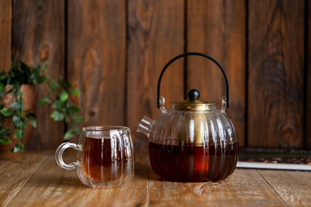 Zaparzacz do herbaty 1000ml złoty Volare Vialli Design