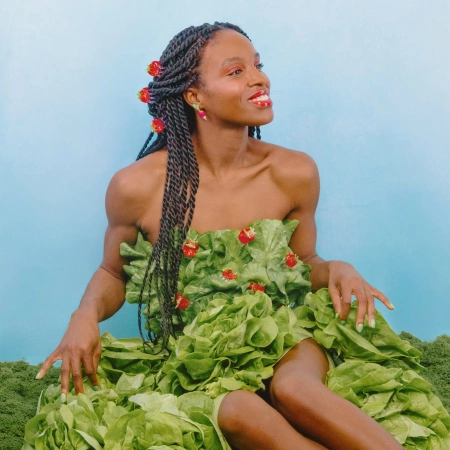 Klamra do włosów pomidor mini - Coucou Suzette