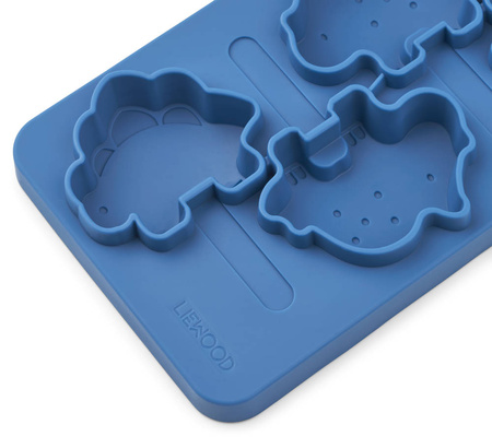 Foremki do lodów wielokrotnego użytku dino riverside Liewood