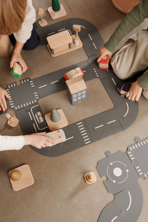 Drewniane znaki drogowe 4-pack Liewood