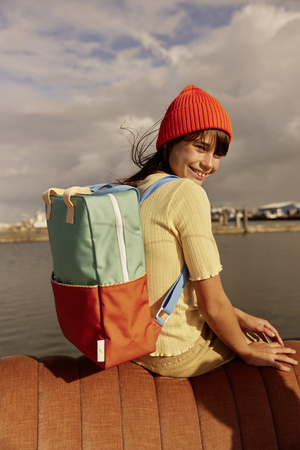 Plecak duży aquatic green + shipwreck rustSticky Lemon