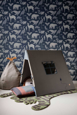 Siedzisko gruszka zielona ferm LIVING