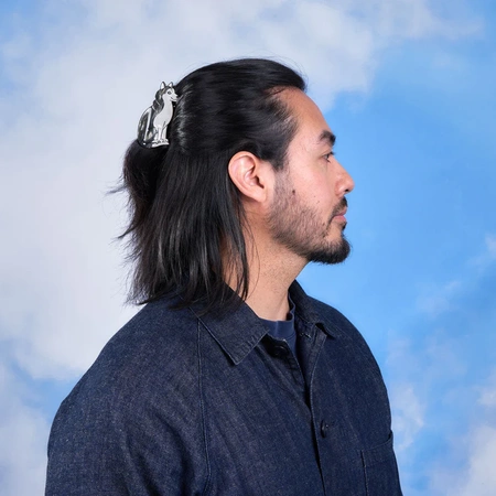 Klamra do włosów pies husky - Coucou Suzette