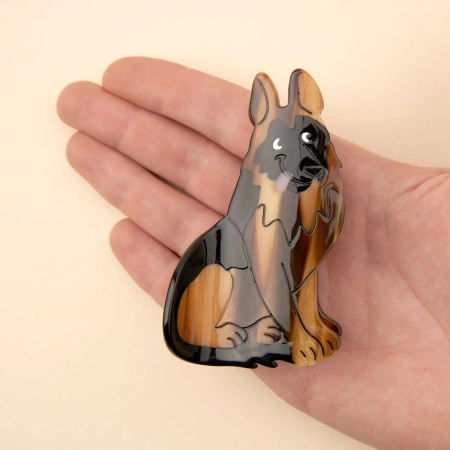 Klamra do włosów owczarek niemiecki - Coucou Suzette