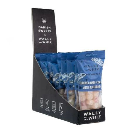 Żelki Elderflower with blueberry WALLY AND WHIZ