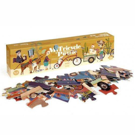 Puzzle dla dzieci My Tricycle, Trójkołowce i nie tylko! Londji