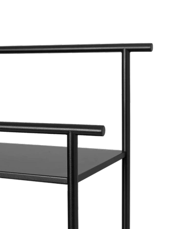 Półka Dora czarna ferm LIVING