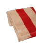 Ręcznik kąpielowy Alee Light Camel/Red ferm LIVING