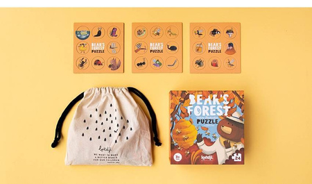 Puzzle z grą obserwacyjną Bear's Forest Londji