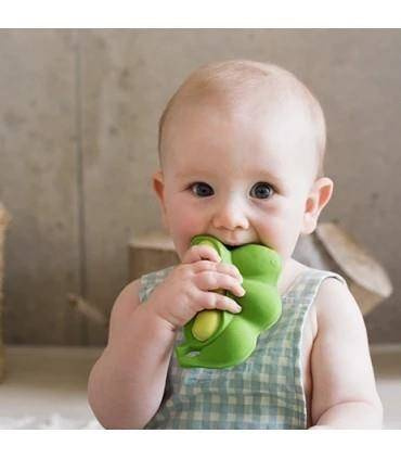 Gryzak zabawka Zielona fasolka sojowa Keiko Oli&Carol