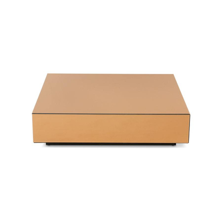 Stolik kawowy Mirror brązowy (80x55cm) HK living