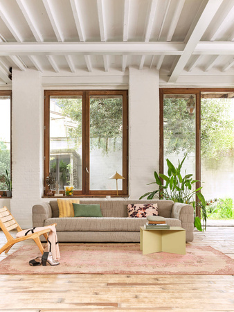 Dywan tkany różowe 200x300 HK living