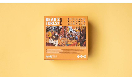 Puzzle z grą obserwacyjną Bear's Forest Londji