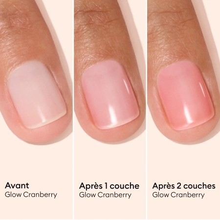 Pielęgnacyjny lakier do paznokci Active Glow™ Cranberry Manucurist