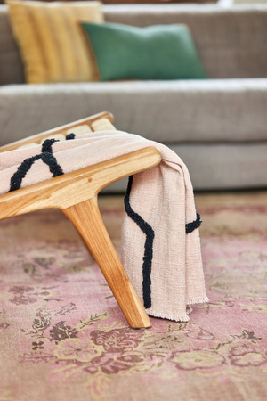 Dywan tkany różowe 200x300 HK living