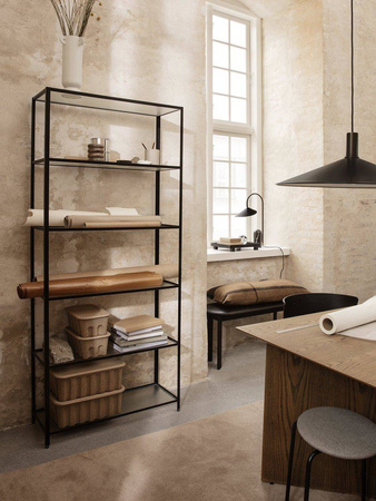 Regał Haze czarny ferm LIVING