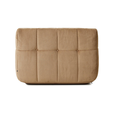 Fotel wypoczynkowy outdoor CORDUROY RIB BROWN Hk living