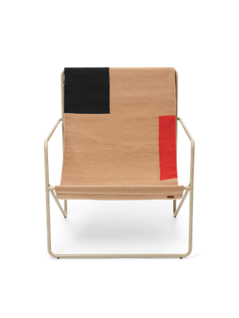 Krzesło Desert kaszmirowa rama Block ferm LIVING