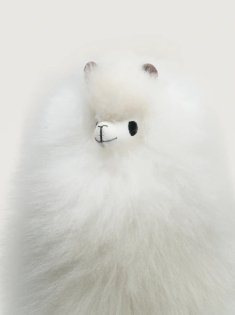 Przytulanka z naturalnej alpaki 32 cm MilkHUACAYA