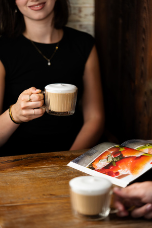 Komplet 2 filiżanek z podwójną ścianką 250 ml Livio Duo Vialli Design