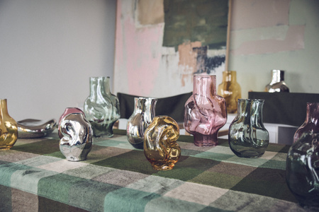 Wazon mały szklany Gleam HK living