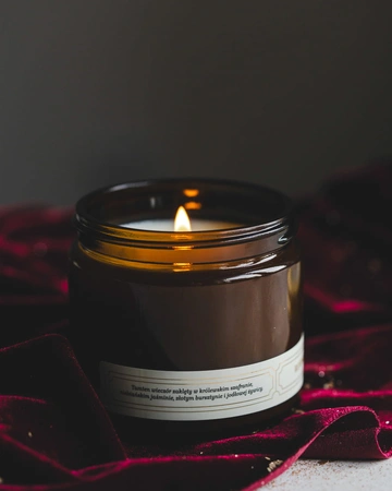 Świeca sojowa Rubinowa Noc 250 ml Jaskółka