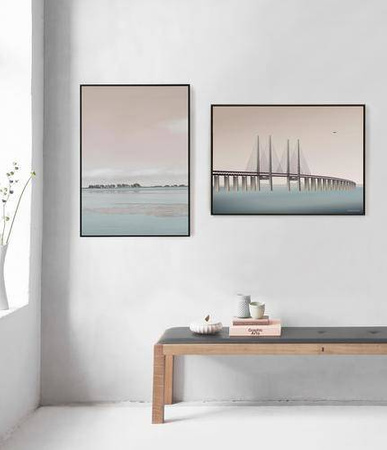 Plakat ØRESUND BRIDGE 30x40 ViSSEVASSE