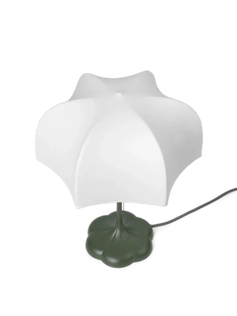 Lampa stołowa Poem zielona ferm LIVING