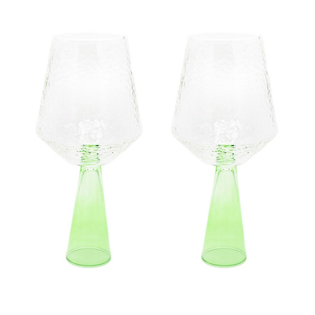 Kieliszki do wina Claude zielone Brut Homeware