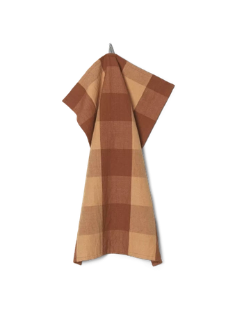 Ręcznik kuchenny Hale Peach/Spice Red Fern ferm LIVING