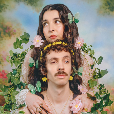 Klamra do włosów motyl zielony - Coucou Suzette