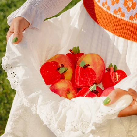 Klamra do włosów jabłko - Coucou Suzette