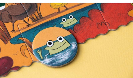 Puzzle z grą obserwacyjną Bear's Forest Londji