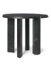 Stolik kawowy Taula czarny wysoki ferm LIVING