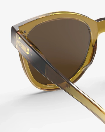 Okulary przeciwsłoneczne #N golden green IZIPIZI