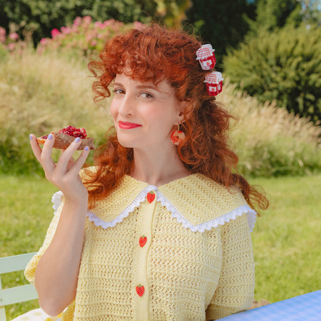 Klamra do włosów mini dżem - Coucou Suzette