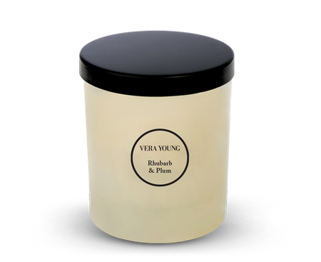 Świeca sojowa Plum & Rhubarb Vera Young