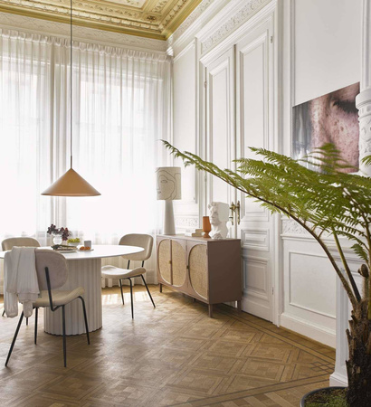 Stół jadalniany Pillar biały HK Living