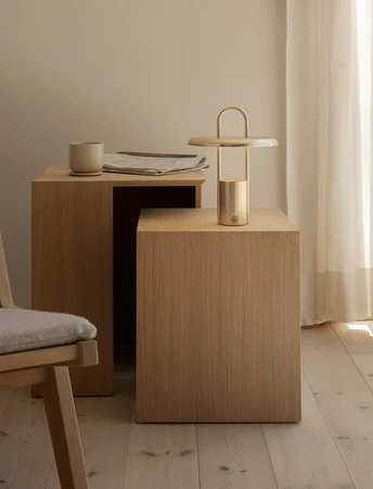 Lampa LED Pier mosiądz Stelton