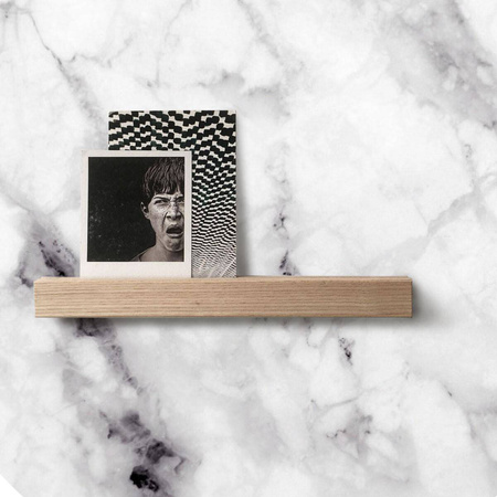 Naklejka magnetyczna okrągła marmur biały Ø60cm Groovy Magnets