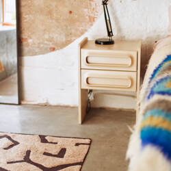 Szafka nocna Space kremowa HK Living