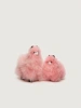 Przytulanka z naturalnej alpaki 23 cm Pastel Pink HUACAYA