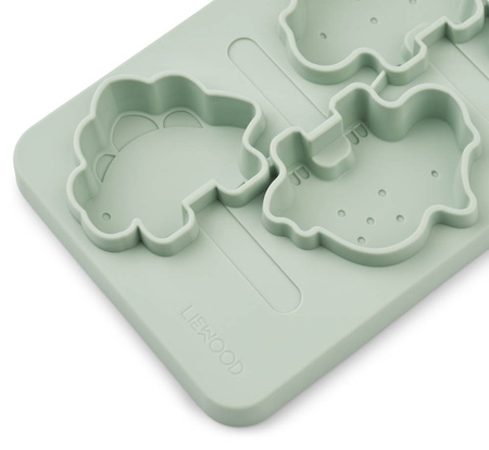 Foremki do lodów wielokrotnego użytku dino peppermint Liewood