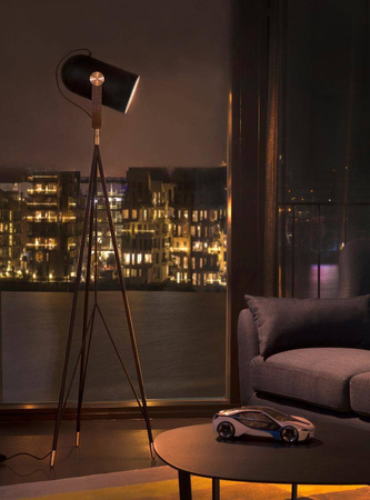 Lampa podłogowa Carronade czarna Le Klint