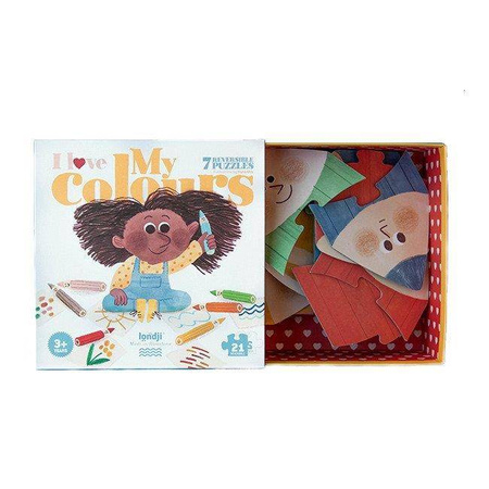 Puzzle Kocham moje kolory Londji