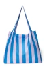 Torba na zakupy Powder / Blue Striped Grocery Bag Studio Noos