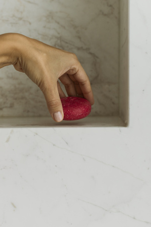 Naturalne mydło w kostce ultraodżywcze ~ MALINA Soap for globe