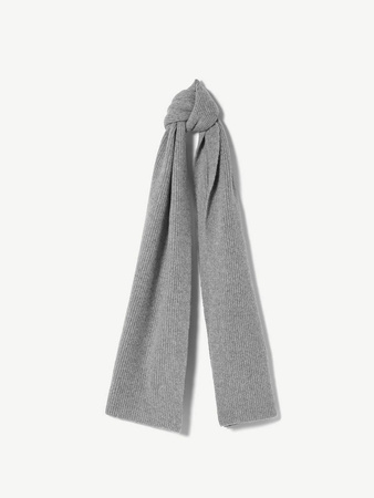 Szalik Aspen z wełny szary Peniche